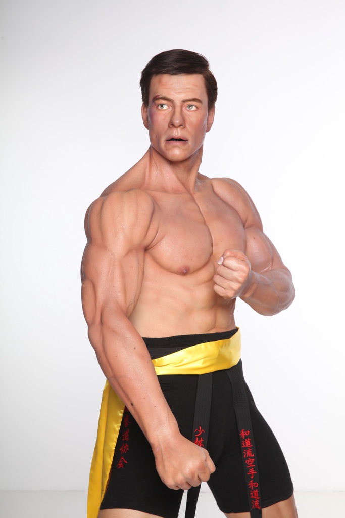 Jean Claude Van Damme 1:1 Lifesize Bust by Walt Wizard